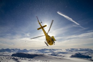 Vår Helikopter för Heliski